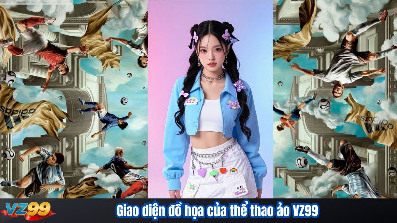 Giao diện đồ họa của thể thao ảo VZ99