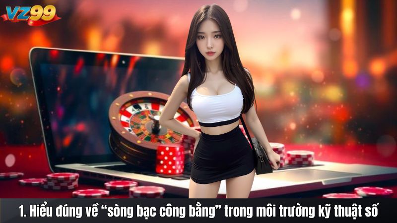 TÍNH CÔNG BẰNG VÀ PHƯƠNG THỨC KIỂM TRA RNG 1 1. Hiểu đúng về “sòng bạc công bằng” trong môi trường kỹ thuật số